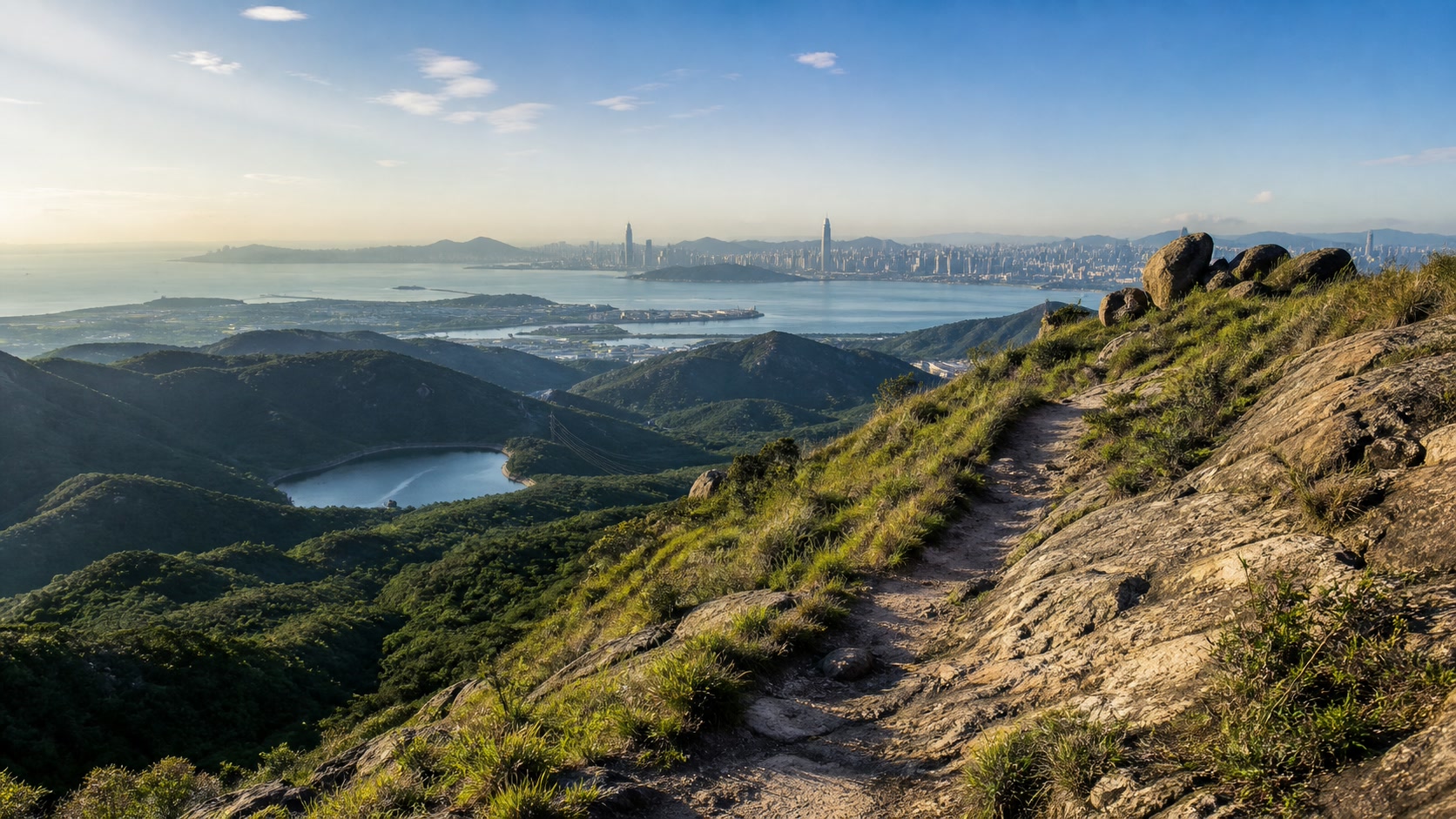 深圳鲲鹏跑山赛 赛事代表图